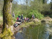 Wanderung zum Kr&ouml;tenteich